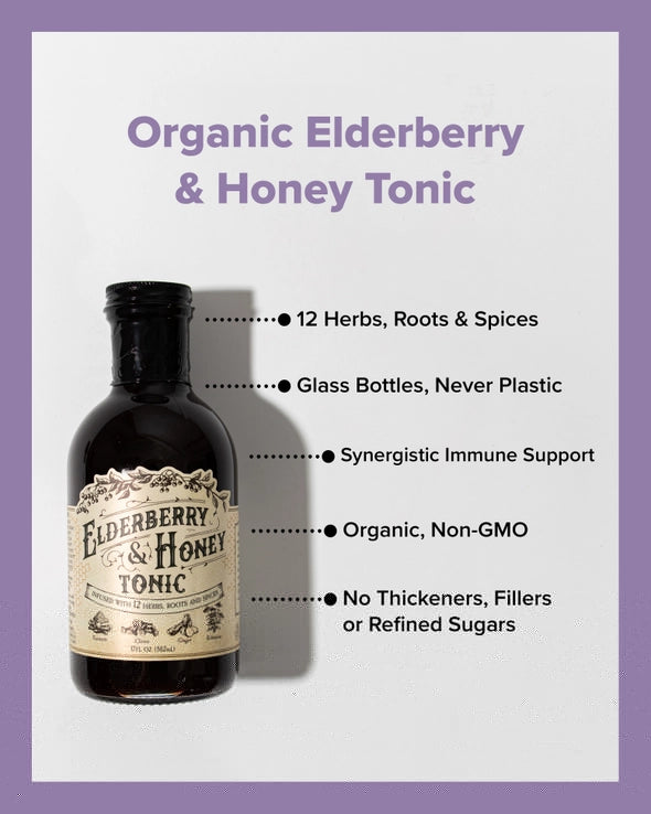 Elderberry & Honey Tonic | thissimplevideo