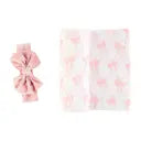 Mud Pie Bow Swaddle and Headband Set | thissimplevideo