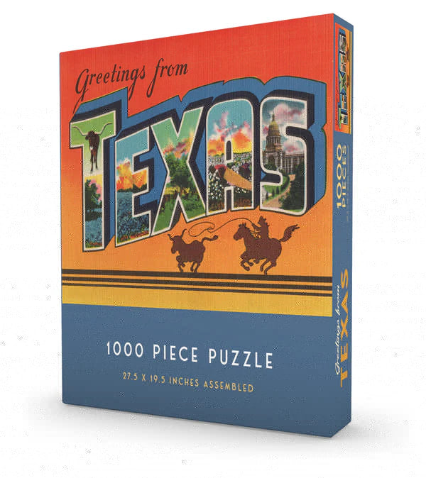 Greetings From Texas Puzzle | thissimplevideo