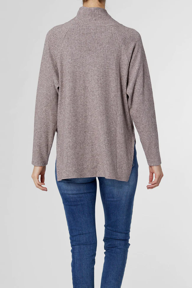 Teagan Mock Neck Sweater | thissimplevideo