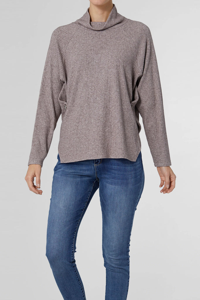 Teagan Mock Neck Sweater | thissimplevideo