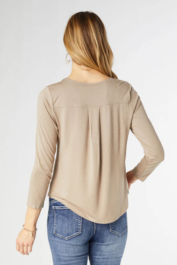 Erin Long Sleeve Layering Tee | thissimplevideo