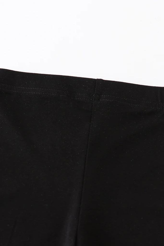 Girls' Black Bell Bottom Pants | thissimplevideo