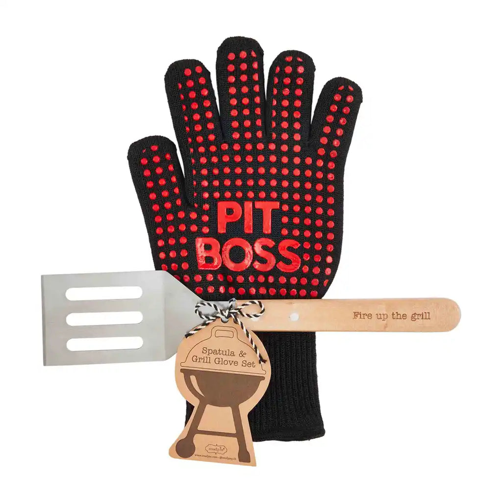 Mud Pie Grill Glove & Spatula Set | thissimplevideo