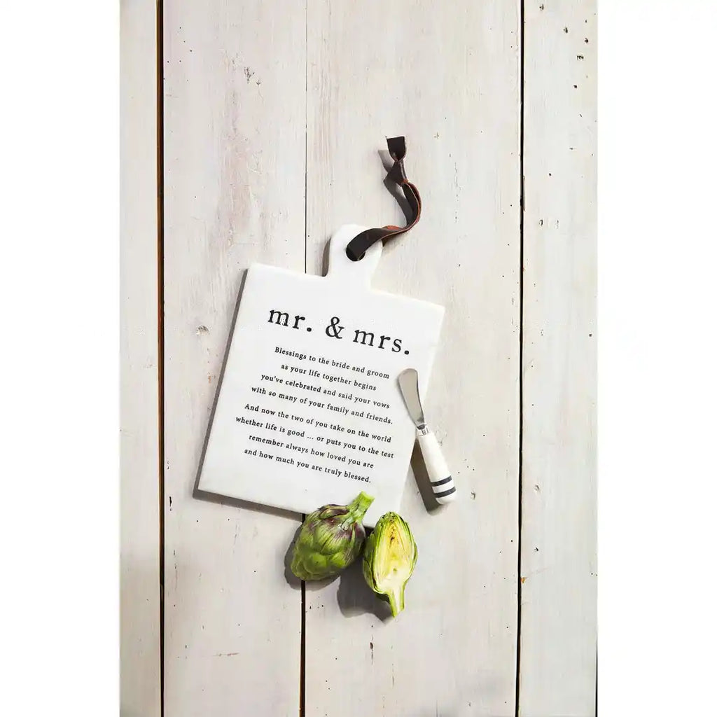 Mr. & Mrs. Marble Blessings Board Set | thissimplevideo