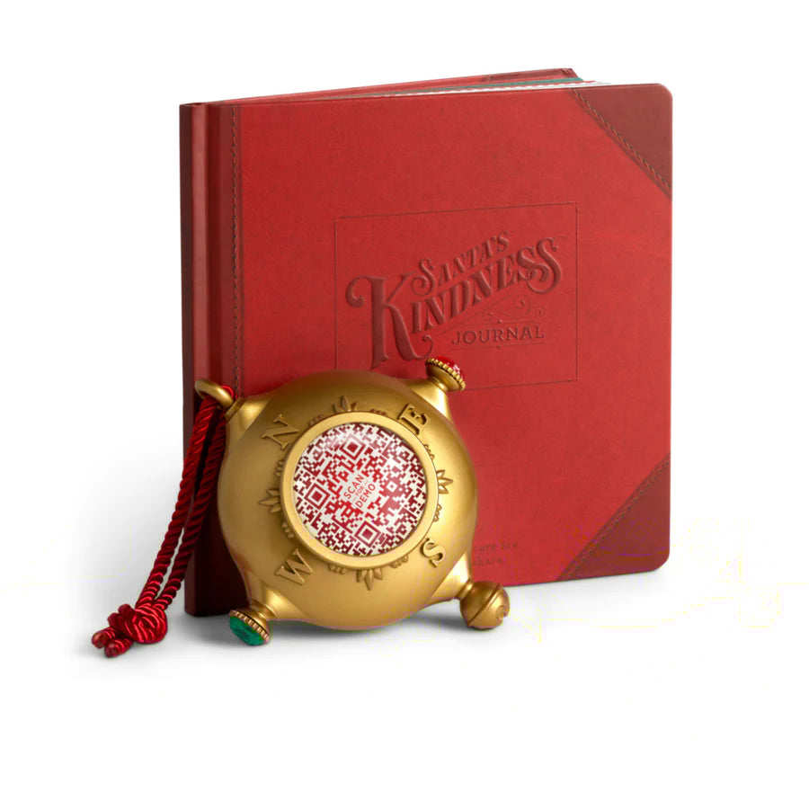 Santa's Kindness Ornament & Journal Gift Set | thissimplevideo