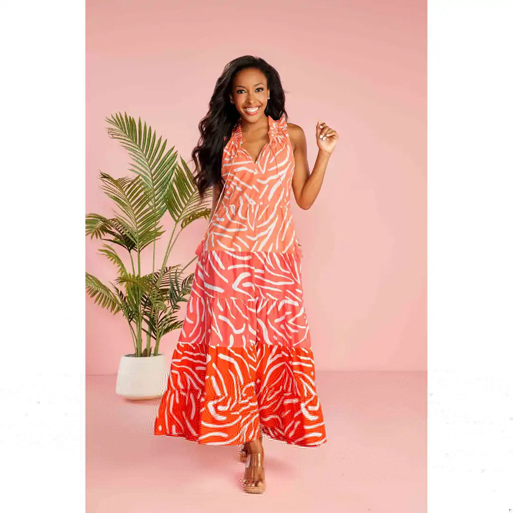 Pink Maeve Maxi Dress | thissimplevideo