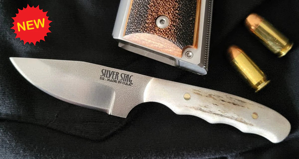 Silver Stag Guide Caper w/ Sheath | thissimplevideo