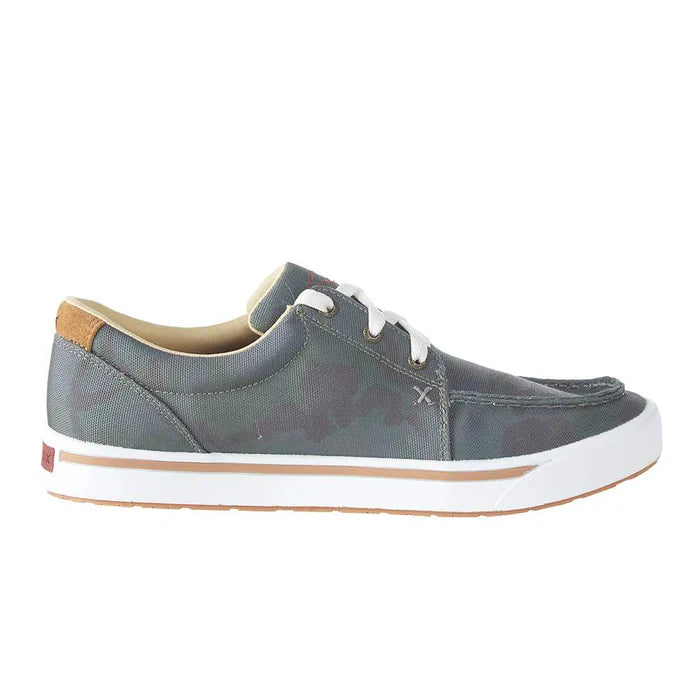 Twisted X Mens Green Camo Kicks Casual Shoes | thissimplevideo