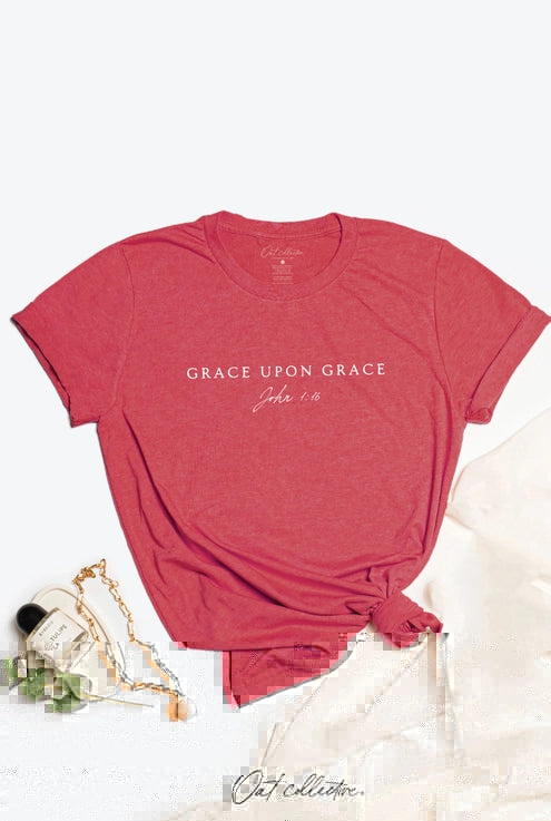 Grace Upon Grace Graphic Tee  | thissimplevideo