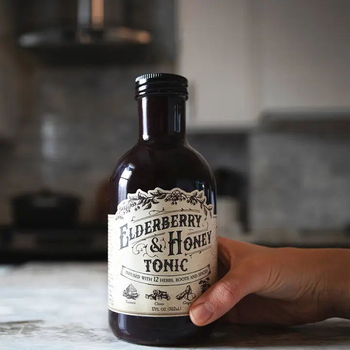 Elderberry & Honey Tonic | thissimplevideo