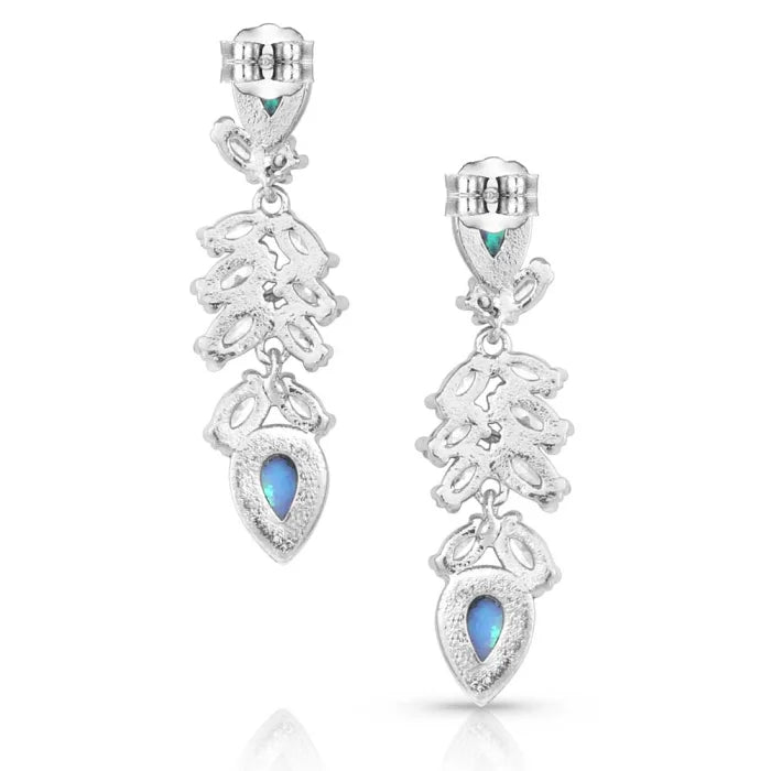 Mystic Falls Opal Crystal Earrings ER5362 | thissimplevideo