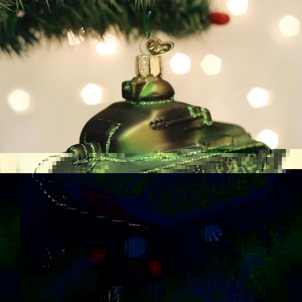 Old World Christmas Military Tank Ornament | thissimplevideo