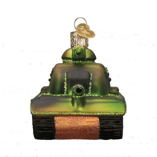 Old World Christmas Military Tank Ornament | thissimplevideo